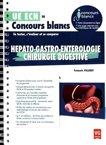 Couverture : Hépato-gastro-entérologie chirurgie digestive