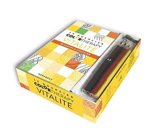 Couverture : Coffret Color Therapy: Vitalité