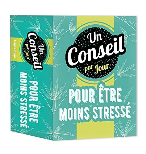 Couverture : Un conseil par jour pour être moins stressé 2022