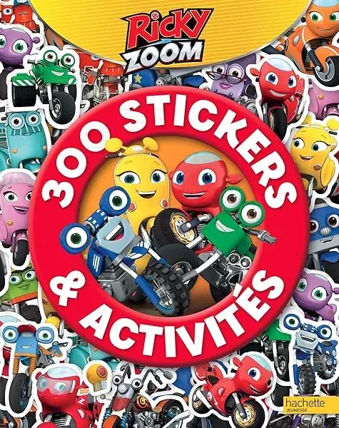 Couverture : Ricky Zoom: 300 Stickers