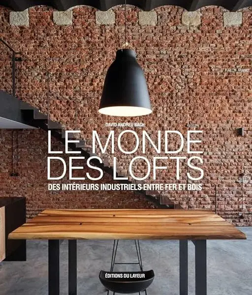 Couverture : Le monde des Lofts: Des intérieurs industriels entre fer et bois