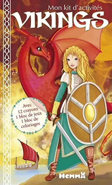 Couverture : Vikings: Mon Kit d'activités