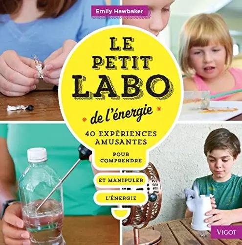 Couverture : Le petit labo de l'energie: 40 experiences amusantes pour comprendre et manipuler l'energie