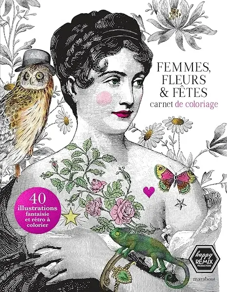 Couverture : Femmes, fleurs & fêtes