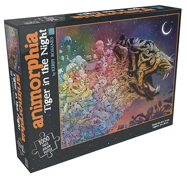 Couverture : Puzzle 1000 pièces: Animorphia