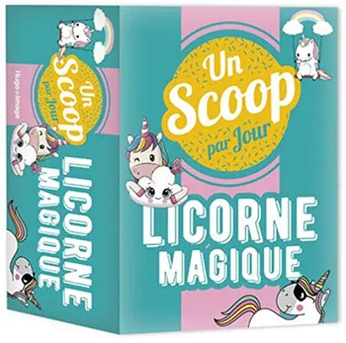 Couverture : Un scoop par jour 2021: Licorne magique