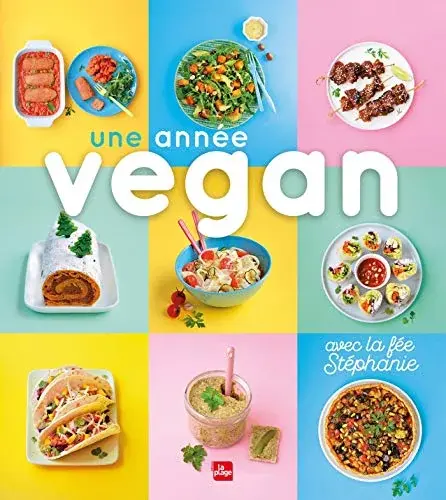 Couverture : Une année vegan