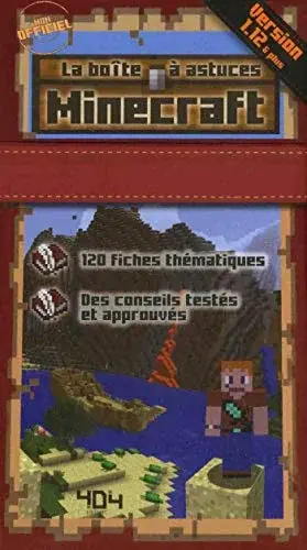 Couverture : La boîte à astuces: Minecraft: version 1.12