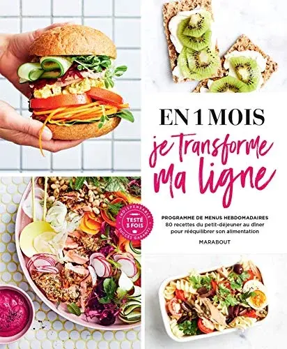 Couverture : En 1 mois je transforme ma ligne