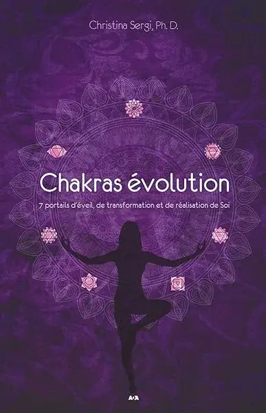 Couverture : Chakras évolution: 7 portails d'éveil, de transformation et de réalisation de Soi
