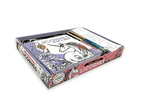 Couverture : Atelier Coloriages Licorne