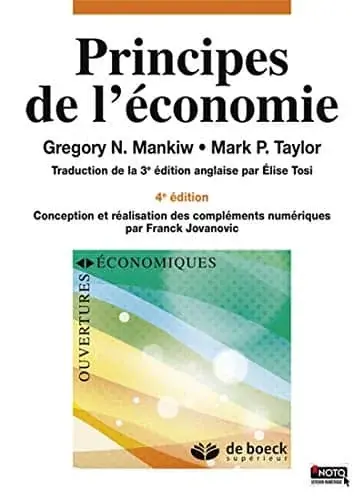 Couverture : Principes de l’économie