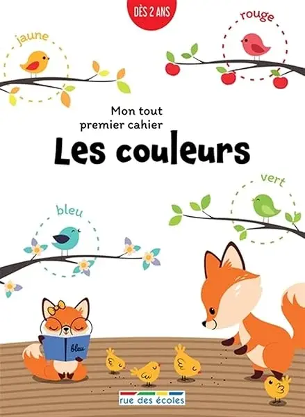 Couverture : Mon tout premier cahier : Les couleurs