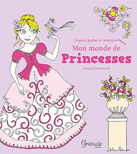 Couverture : Mon monde de princesses
