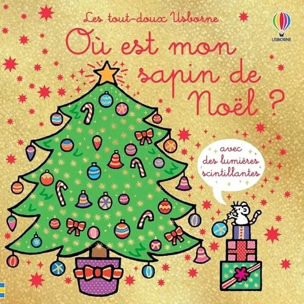 Couverture : Où est mon sapin de Noël ?: Les tout-doux Usborne: Dès 6 mois
