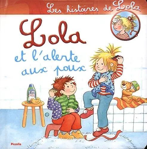 Couverture : Lola et l'alerte aux poux
