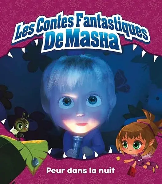 Couverture : Masha et Michka: Peur dans la nuit