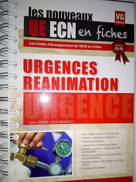 Couverture : Urgences Réanimation