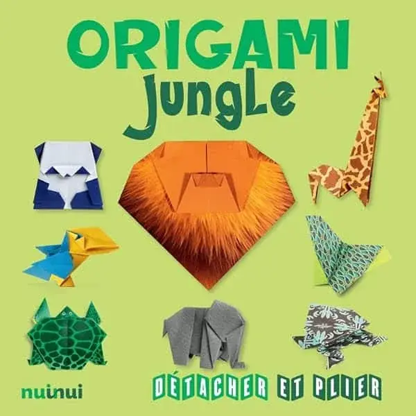 Couverture : Origami Jungle: Détacher et Plier