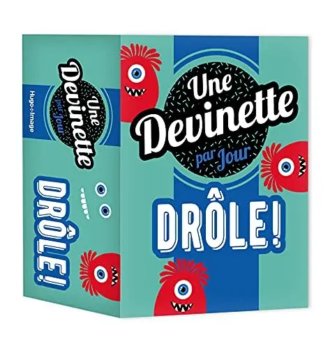Couverture : Une devinette drôle par jour 2022