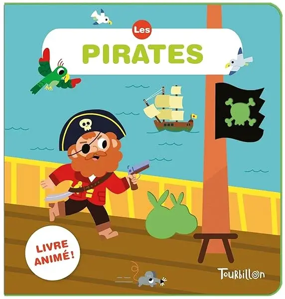 Couverture : Les pirates