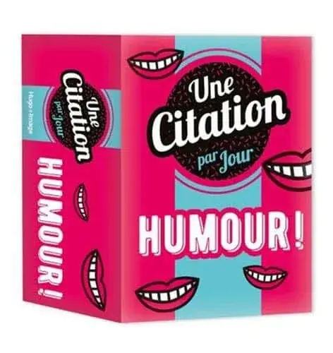 Couverture : Une citation d'humour par jour 2021