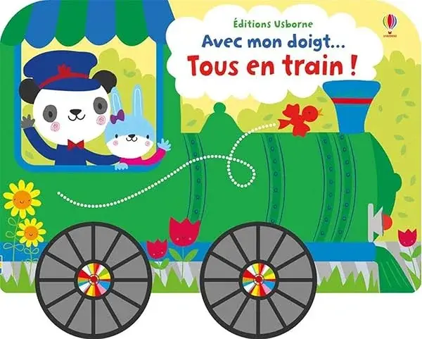 Couverture : Avec mon doigt… Tous en train !