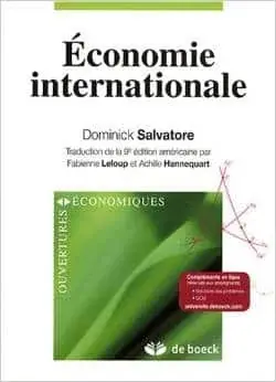 Couverture : Économie internationale