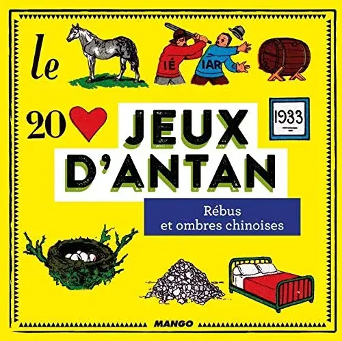 Couverture : Coffret jeux d'antan