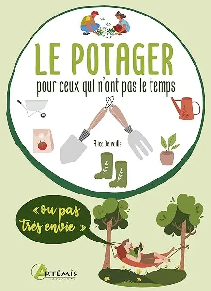 Couverture : Le potager pour ceux qui n'ont pas le temps (ou pas très envie)