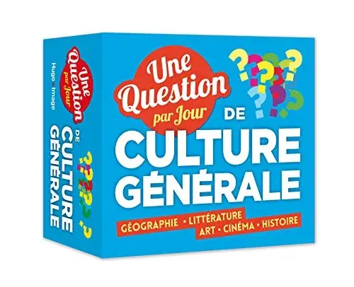 Couverture : Une Question de Culture Générale par jour 2019