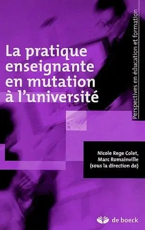 Couverture : Pratique enseignante en mutation à l'université