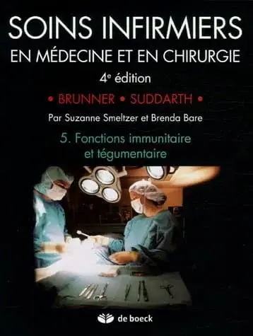 Couverture : Soins infirmiers en médecine et en chirurgie: 5. Fonctions immunitaire et tégumentaire