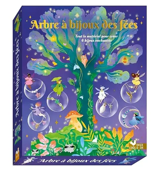 Couverture : Arbre à bijoux des fées: coffret avec accessoires