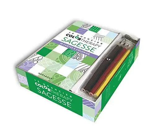 Couverture : Coffret Color Therapy: Sagesse