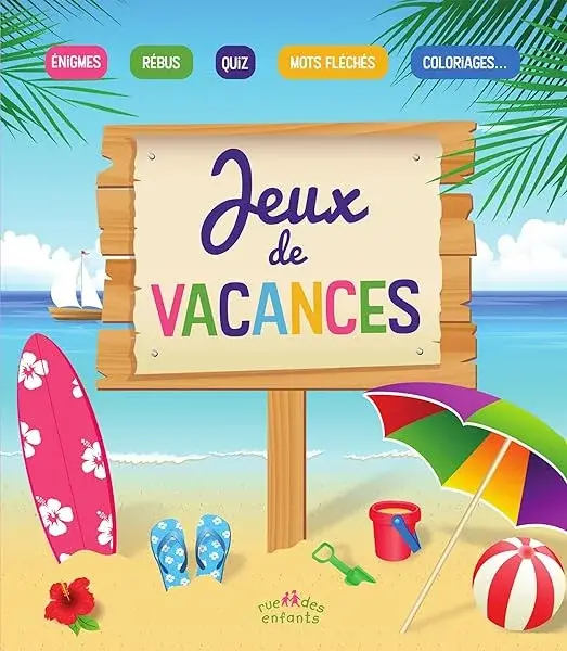 Couverture : Jeux de vacances