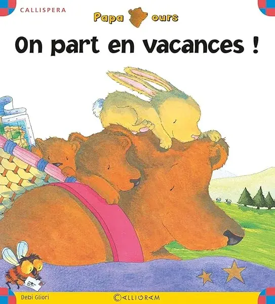 Couverture : On part en vacances