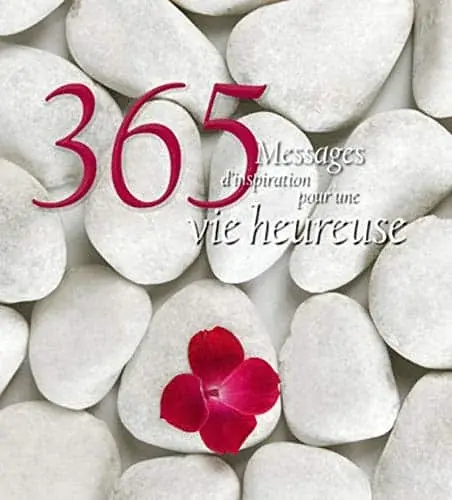 Couverture : 365 Messages d'inspiration pour une vie heureuse