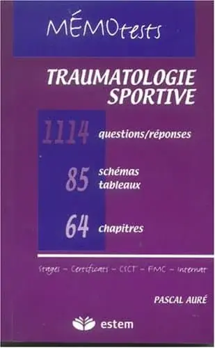 Couverture : Traumatologie sportive