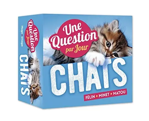 Couverture : Une Question de chats par jour 2019