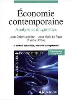 Couverture : Économie contemporaine: Analyse et diagnostics