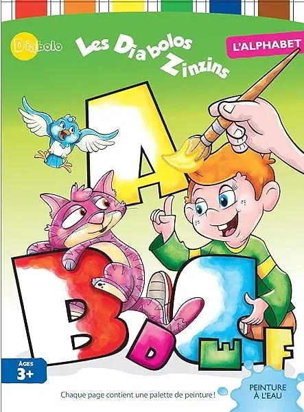 Couverture : Diabolos zinzins : L'alphabet