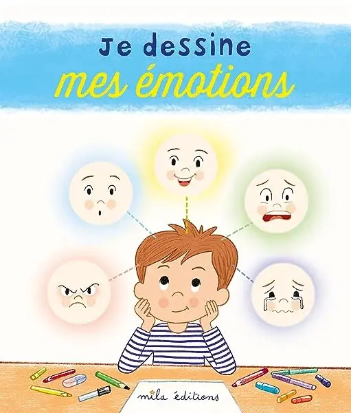 Couverture : Je dessine mes émotions