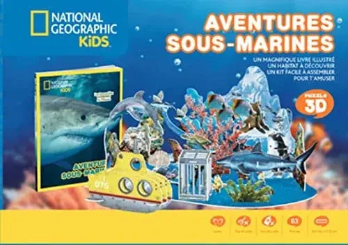 Couverture : Aventures sous-marines