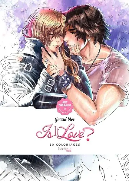 Couverture : Bloc Coloriages Is it love ?