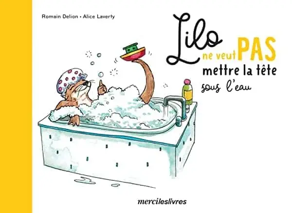 Couverture : Lilo ne veut pas mettre la tête sous l'eau