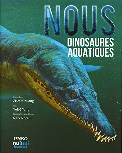 Couverture : Nous dinosaures aquatiques
