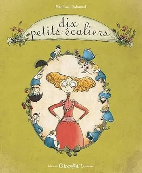 Couverture : Dix petits écoliers