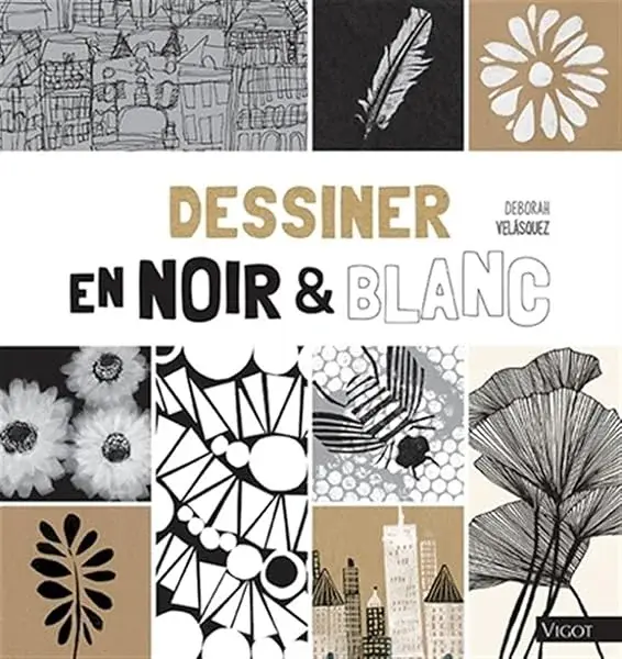 Couverture : Dessiner en noir et blanc