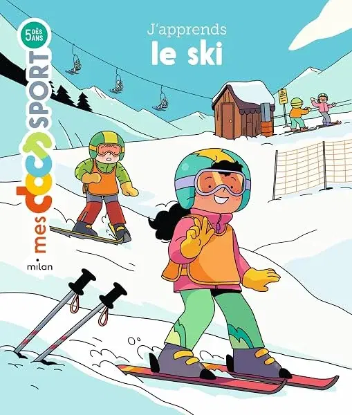 Couverture : J'apprends le ski